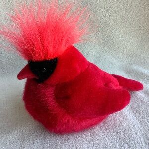 Wild Republic Audubon Bird Red Plush Cardinal W Sound Stuffed Working Toy